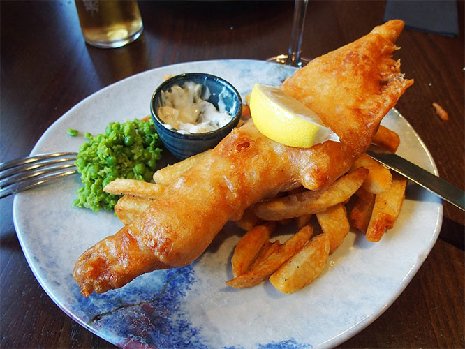 poisson et frites